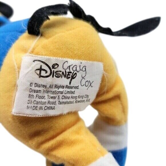 2/$15 Disney Football Mickey Mouse Doll Yellow Blue 10" Uniform Helmet Plush - Picture 8 of 11